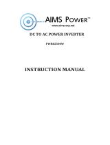 AIMS Power PWRB2500W User manual