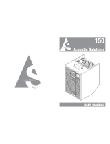 Acoustic Solutions 150 User manual
