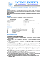 Antenna Experts AY-390 Installation guide