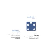 ANDESFIT ADF-B829 User manual