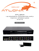 Atlona AT-AV18 User manual