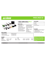 Axxess GMOS-MOST-01 Installation Instructions Manual