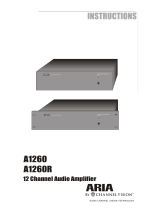 Aria A1260R Instructions Manual