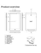 Acer Iconia Tab A1409 User manual