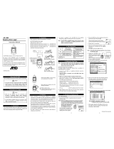 AND AD-1688 User manual