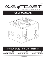 Ava-Toast THD1800 User manual