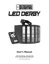 Adkins LED DERBY User manual