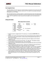 AMCI 7551 Manual Addendum