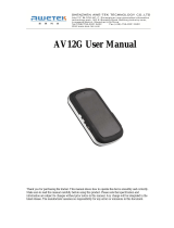 Awetek AV12G User manual