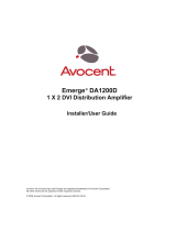 Avocent DA1200D User manual