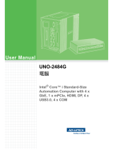 Advantech UNO-2484G User manual