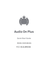 Audio On Plus ZL5MOOB User manual