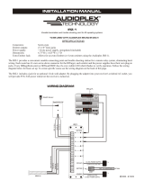 Audioplex IRZ-1 Installation guide