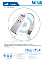 Aztech UM3100 Instruction Booklet (Pc Connect)