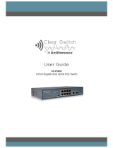 ANTIFERENCE Clear Switch CF-POE8 User manual