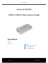 Avonic AV-CAP100 User manual