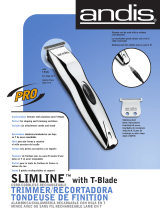 Andis Slimline BTF User manual