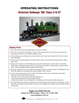 Argyle Loco Works Victorian Railways ‘NA’ Class 2-6-2T Operating Instructions Manual