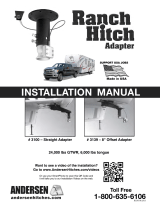Andersen Hitches Ranch Hitch 3100 Installation guide