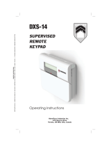 AlarmForce DXS-14 User manual