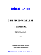 Aristel AN1001 User manual
