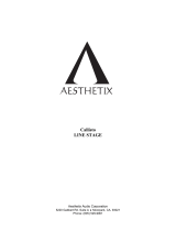Aesthetix CALLISTO Owner's manual