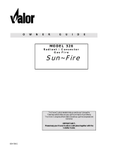 Valor 326 Owner's manual