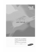 Samsung LN32A550 User manual