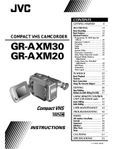 JVC GR-AXM20 User manual