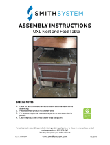 SMITH SYSTEMUXL Nest and Fold Table