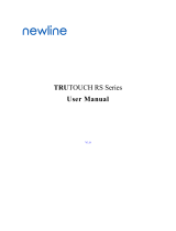 NewLine TRUTOUCH RS Series User manual