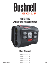 Bushnell GOLF 201835 HYBRID Laser/GPS Rangefinder User manual