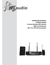 FITNESS AUDIO SDR-5716 Operating instructions