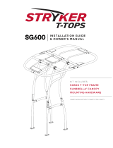 Stryker T-Tops SG600 Installation Manual & Owner's Manual
