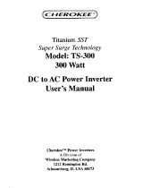 Cherokee Titanium SST TS-300 User manual
