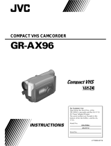 JVC GR-AX96 Instructions Manual