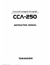 Takahashi CCA-250 User manual