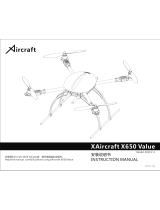 Aircraft Modelers Research XAircraft X650 Value User manual