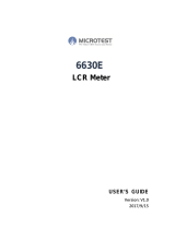 Microtest 6630E User manual