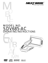 NextBase SDV685-AC Operating Instructions Manual