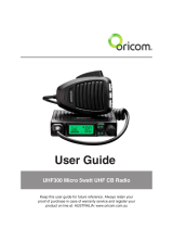 Oricom UHF300 User manual