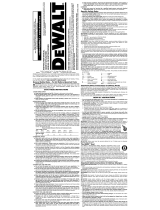 DeWalt DC936 User manual