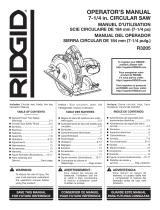 RIDGID R3205 User manual