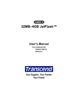 Transcend JetFlash TS32M-2GJF2B User manual