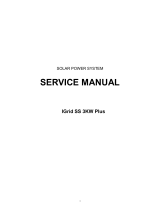 Easun IGrid SS 3KW Plus User manual