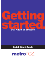 Huawei metroPCS Quick start guide