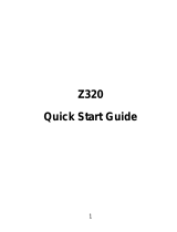 ZTE SRQ-Z320 User manual