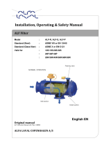 Alfa Laval ALF-P Installation, Operating & Safety Manual