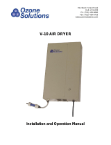 Ozone Solutions V-10 Operating instructions