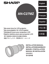 Sharp AN-C27MZ Installation guide
